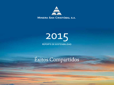 Reporte de Sostenibilidad 2015
